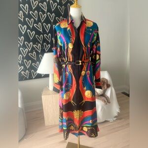 Authentic Versace shirt dress